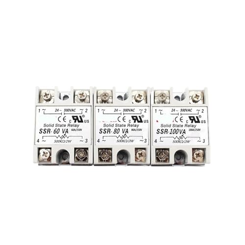 Relais à semi-conducteurs SSR-80VA 80A régulateur de tension 24-380VAC