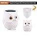 Owl Holder Stand, Statue Smart Speaker Holder Stand for 3rd Generation, Cartoon Decor Owl Shape Home Decor