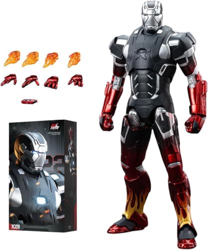 Image of ZD Box Toys Collectible Action Figure Full Box Set: Anniversary Series Non-Luminous Version 1:10 Scale Super Hero (MK - Iron Mark 22)