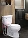 RinseWorks –Bidet T Adapter with 3-way Shut-off Valve for Toilet (7/8
