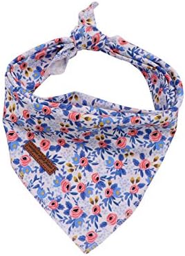 Unique Style Paws Dog Bandanas 1PC Washable Bibs Scarf, Pet Dog Kerchief, Cotton Triangle Dog Scarfs for Small Medium Large Girl or Boy Dogs and Cats