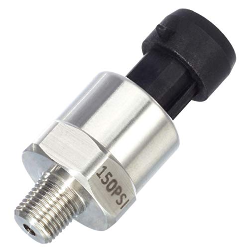 AUTEX 150 Psi Pressure Transducer/Sender/Sensor with Connector Harness 0-150 Psi Stainless Steel 1/8”-27 NPT Pressure Transducer Sensor Compatible with Oil, Fuel, Air, Water by AUTEX - Used condition - Image 6