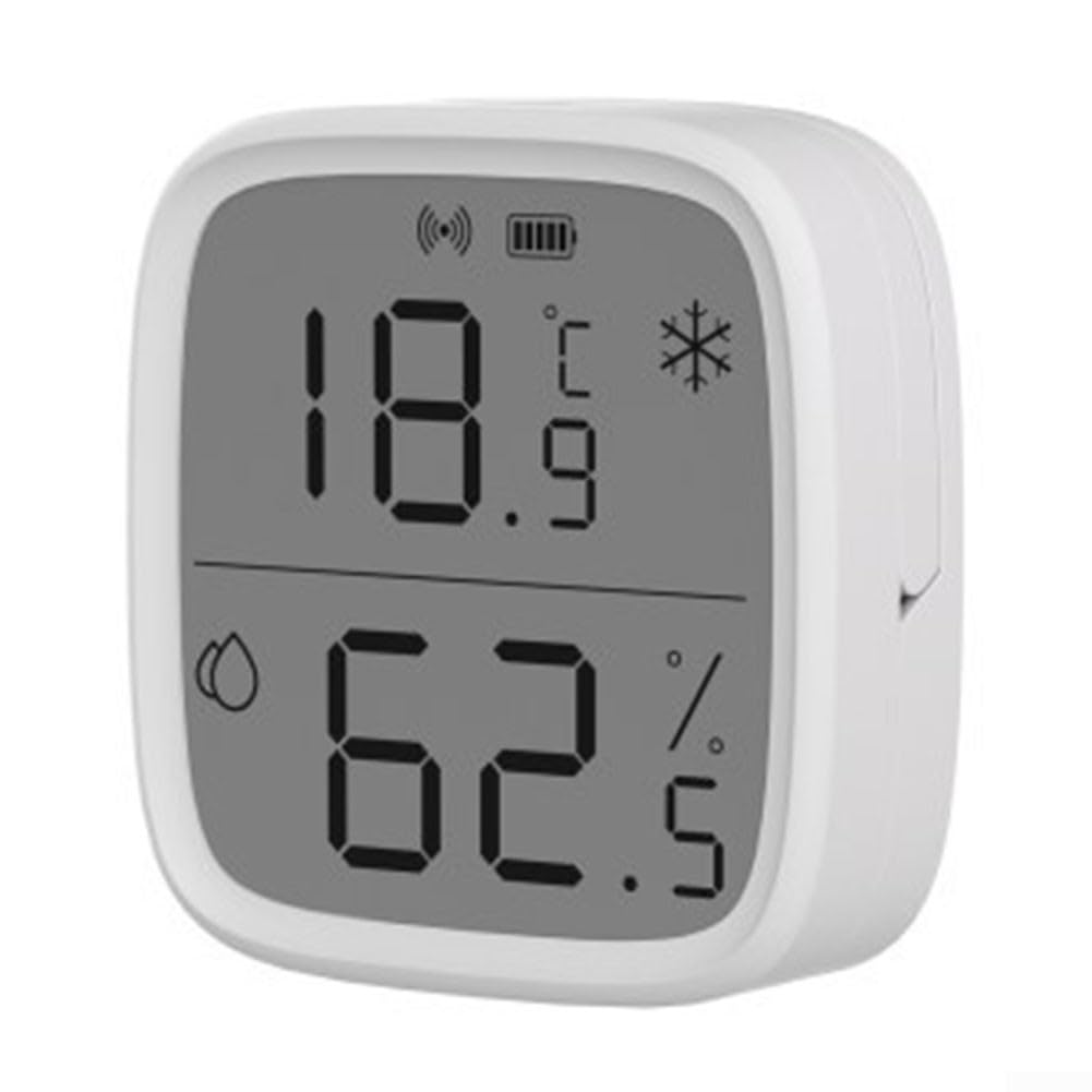 Moniteur de température et d'humidité pour Sonoff SNZB-02D, écran LCD sans fil, capteur d'humidité intelligent, pour la maison, les animaux domestiques, le garage, Hygromètre Intérieur Digital