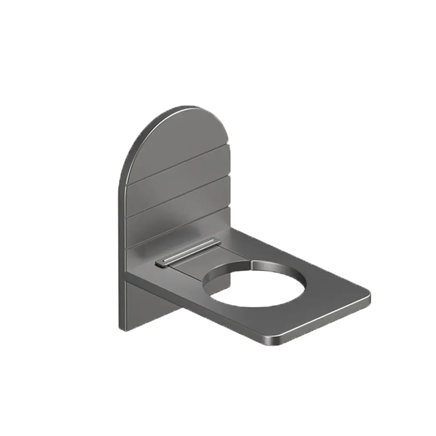 Suojim Shower Caddy 10Pcs Metal Self-Adhesive Holder For Over Showerhead Gray