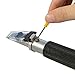 0-10% Brix & Cutting Fluid, Rhino Handheld Refractometer with Automatic Temperature Compensation (Copper) Accuracy 0.1%