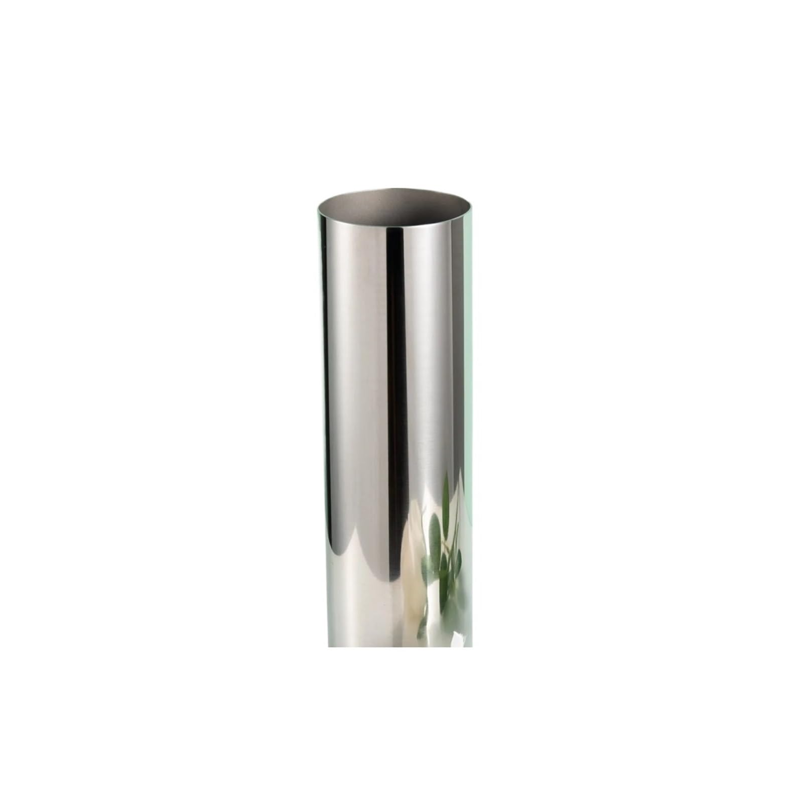 10x19.5cm 304 Stainless Steel Vase Decorative Centerpiece For Home Or Wedding Silver for Wedding Table Centrepiece(Sanding 10X25cm)
