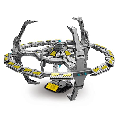 MCHE Technik Raumstation Bausatz, 2357 Teile Kreativ Raumschiff Science-Fiction-Reihe Klemmbausteine Bauset, Kompatibel… – Bild 3
