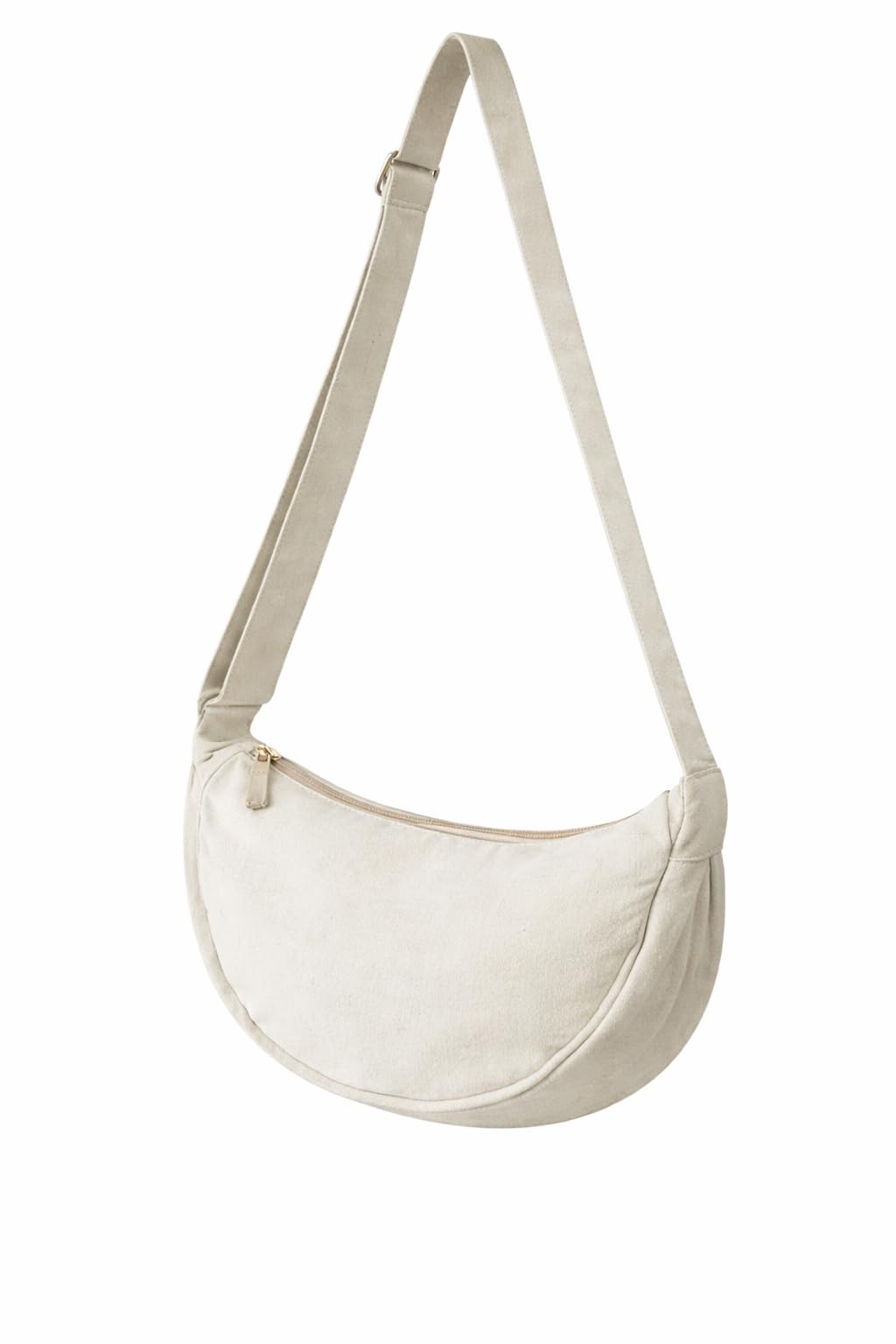 Canvas Crossbody Bag for Women & Men | Adjustable Strap Sling Bag | Eco-Friendly Cotton Canvas Shoulder Bag | Lightweight Casual Travel Side Bag | Zipper Closure Everyday Messenger Bag-image-32