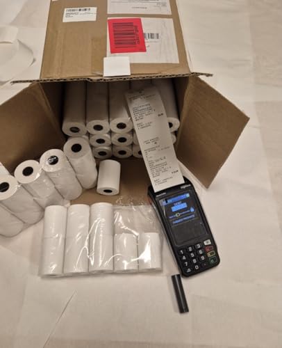 Papier thermique haute qualité 57x40 pour une impression nette sans encre
