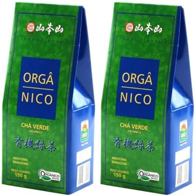 Chá Verde Orgânico Yamamotoyama 150g - 2 unidades