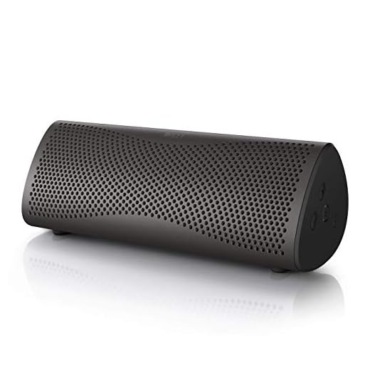 KEF MUO Wireless Bluetooth Speaker - Storm Grey