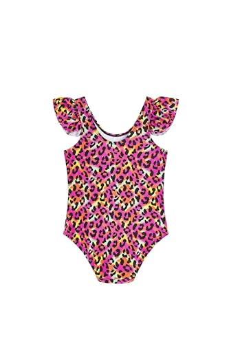 Image of LIZENS Girls Swimwear One Piece Swimsuit Toddler Cute Beach Bathing Suit