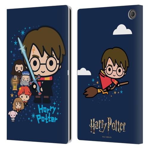 Étui portefeuille Harry Potter cuir Amazon Fire Max 11 protection antichoc