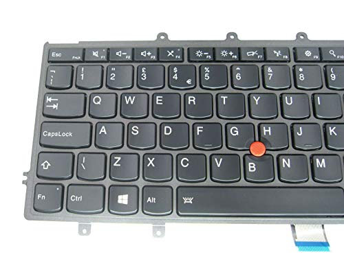KBR Replacement Keyboard Without Backlight Compatiblw with Thinkpad X230S X240 X240S X240I X250 X260 Laptop US Layout - Thumbnail 2