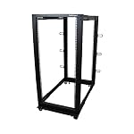 StarTech – StarTech 25HE 4-Pfosten Server Rack, 19 Zoll Open Frame Serv