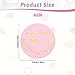 500 Pieces Home Made Stickers Labels 1.5 Inch Homemade with Love Stickers Round Baked with Love Stickers Pink for Packaging, Cookie Bags, Small Shop Local Handmade and Small Business Present