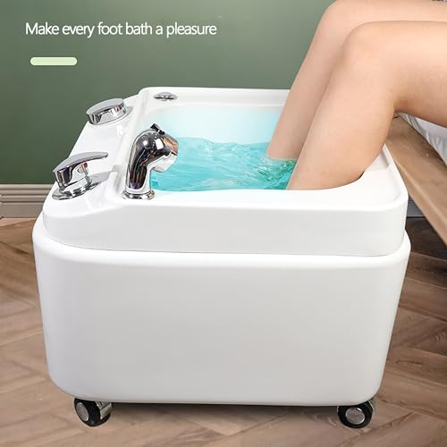 Spa de pies acrílico con luces coloridas y calefacción miniatura 7