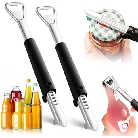 Indrnif 2PCS Adjustable Jar Can Opener Cover