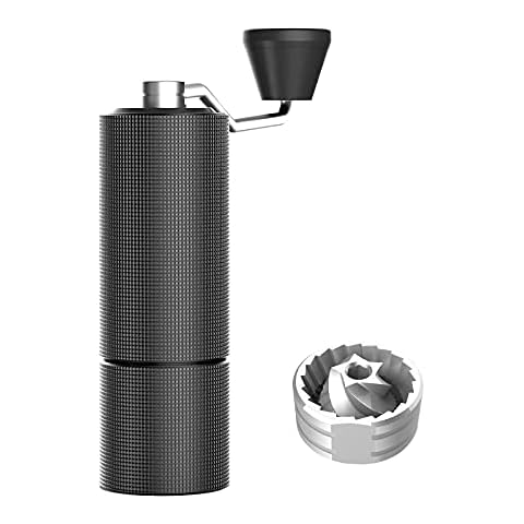 TIMEMORE Chestnut C2 Manual Coffee Grinder Capacity 25g with CNC Stainless Steel Conical Burr, Internal Adjustable Setting, Double Bearing Positioning, French Press Coffee for Hand Grinder Cover
