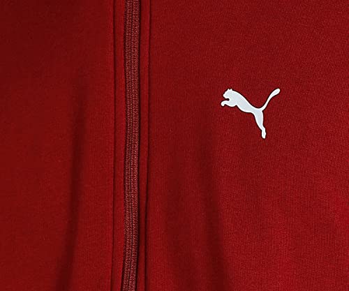 Image of Puma Men Cotton Blend Standard Length Jacket