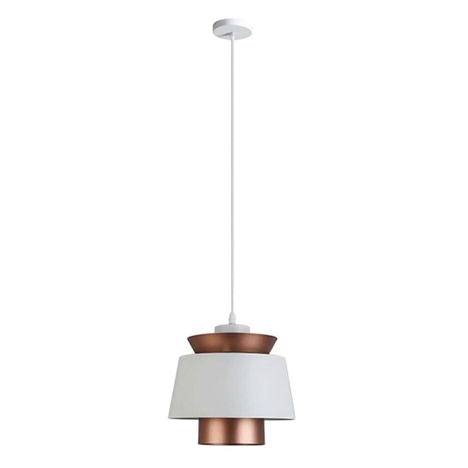 KHUKHU Nordic Style Industrial Wrought Iron Pendant Light, E26 Screw Single-Head Chandelier, Ceiling Light Fixtures, Bedroom Restaurant Bar Decoration Hanging Lamp(B)