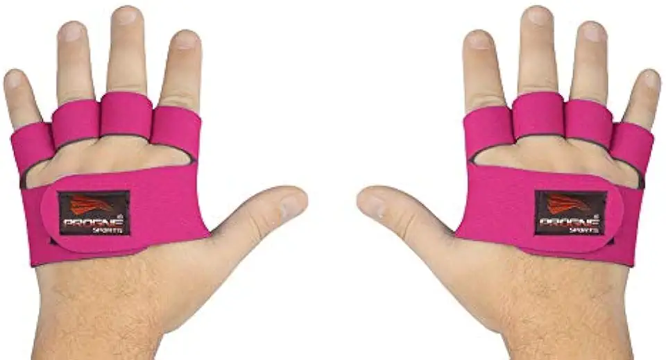 PROGNE SPORTS Mini Palma Luvas para Treinamento de Musculação e Fitness 2 Peças, Masculino e Feminino