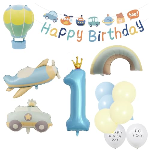 誕生日 車 風船 誕生日 バルーン 飾り 1歳