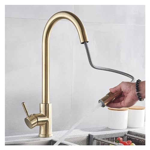 Grifo de cocina de níquel cepillado con acabado sofisticado y diseño moderno de alta durabilidad 4