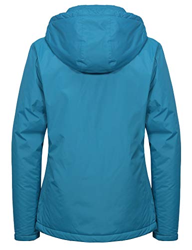 Little Donkey Andy Women's Ski Snowboarding Jacket Waterproof Warm Winter Windproof Mountain Snow Rain Coat Pagoda Blue Xxl #TOP1