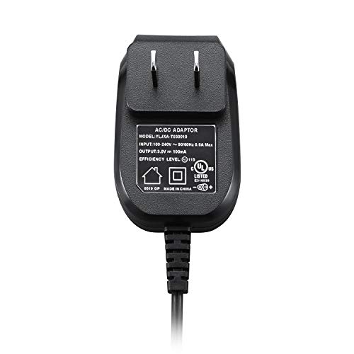 Power Cord Power Adapter YLA-03010 for Waterpik WP360 WP360W WP462 WP462W WP450 WP450W (WP462 Charger 110V-240V)
