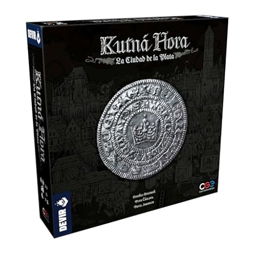 Devir - Kutná Hora: La Ciudad de la Plata, Juego de Mesa, Juego de Estrategia, Gestión de Recursos, Edad +13 (BGKUTSP) | Ya disponible en tu tienda friki favorita! En mundofriki.es!