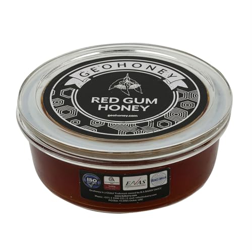 Geohoney Miel Red Gum 450 gramos calidad premium