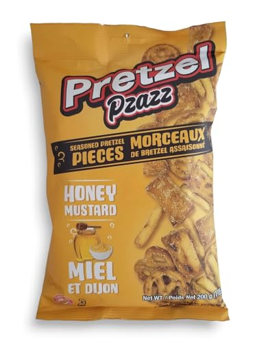 Exclusive Brands Pretzel Pzazz sabor Miel y Mostaza 200g miniatura 1