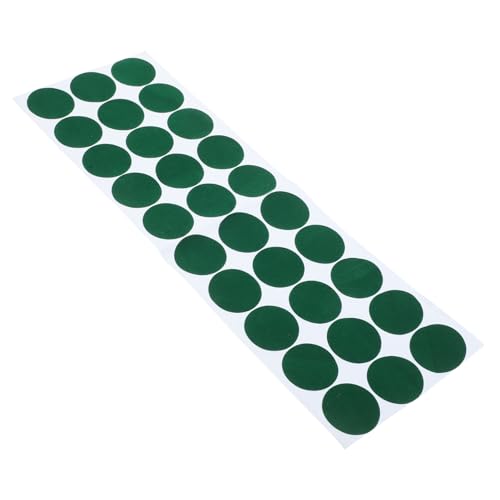 UKCOCO Green Billiard Table Felt Spot Patch 1 Sheet for Cue Spot Marking