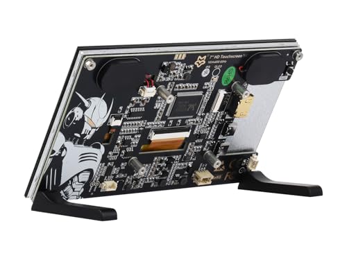 Image of KLAYERS 7inch HD Capacitive Touch Screen V4, Compatible with Raspberry Pi 5 /4B /Pi Zero，1024x600 Resolution, HDMI Interface, Oprions for IPS Panel, 5-Point Touch Support