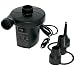 OcioDual Inflador Electrico Hinchador Bomba Aire Mini Compresor Colchon Hinchable Negro