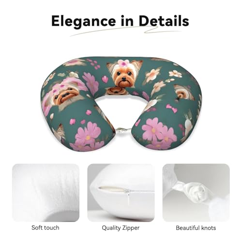 Almohada de Viaje de Espuma Viscoelástica Negra miniatura 4