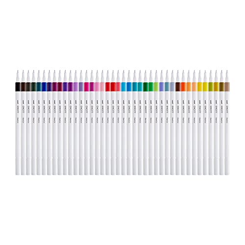 Feutres Emott Uni-Ball : coffret premium de 40 couleurs pour un tracé fin haute précision - 3
