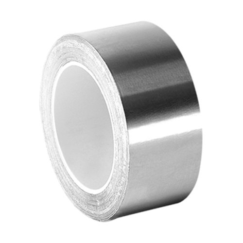 3M 3361 Silver High-Temperature Stainless Steel Tape – 5 in. x 9 ft. Non-Magnetic Acrylic Adhesive Foil Tape. Safety Tapes