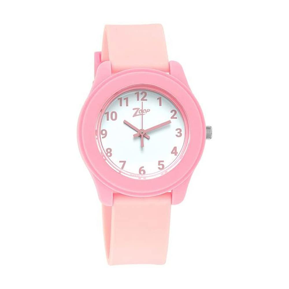 Zoop Kids 40 x 38 x 9 mm Basics White Dial Plastic Analog Watch - 26019PP12W (B0BLYR4Y3X) Amazon Price History, Amazon Price Tracker