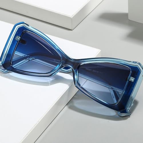 Lunettes de soleil œil de chat mixtes protection UV en polycarbonate léger - 2