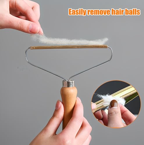 Redreo Fusselrasierer Tierhaarentferner Tragbarer Fusselentferner Lint Remover, Fusselbürste Kleiderbürste für Sweater Woven Coat, Teppich, tierhaar