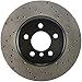 StopTech 128.34133L Sport Cross Drilled Brake Rotor (Rear Left), 1 Pack
