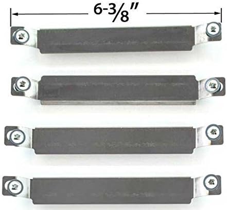 Grill Parts Zone 4 Pack Crossover Tube for Charbroil 463230512, Kenmore 415.16237, 16644, 415.16042010, 415.16644900, 415.16941010, 415.1616721 and Thermos 461262006, 461262407 Gas Models