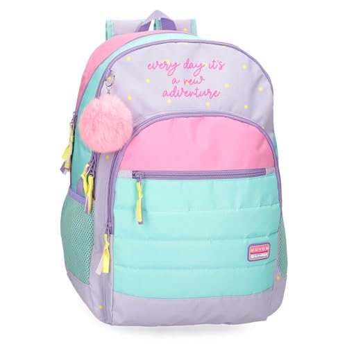 Movom New Adventure Mochila Escolar Multicolor 33x44x17 cms Poliéster 25,81L
