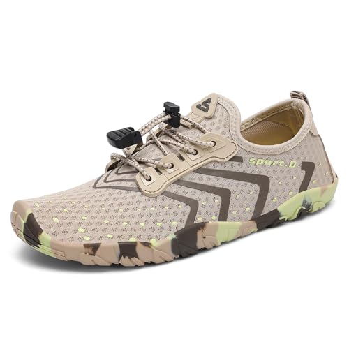 Image of SAGUARO Water Shoes for Women - Barefoot Quick-Dry Aqua Sock, Lightweight, Breathable for Swimming, Beach and Outdoor Activities Size 5.5-10.5
