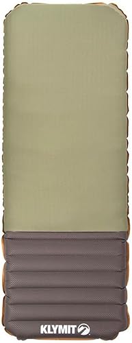 Klymit Klymaloft - Almohadilla de dormir inflable para acampar con espuma viscoelástica, cama de aire ultra gruesa para senderismo y mochileros, 5