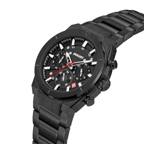 Ducati Orologio Analogico Da Uomo Con Quadrante Nero-Dtwgi0000905 - 2