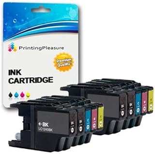 10 (2 SETS + 2 BLACK) Printer Ink Cartridges compatible with DCP-J525W DCP-J725DW DCP-J925DW MFC-J430W MFC-J5910DW MFC-J625DW MFC-J6510DW MFC-J6710DW MFC-J6910DW MFC-J825DW | LC1240 LC1220