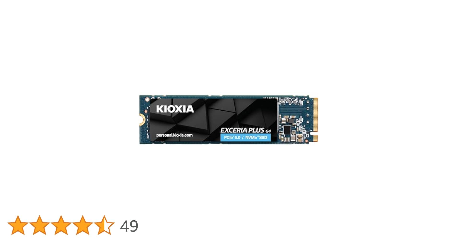 Amazon | キオクシア KIOXIA 内蔵 SSD 2TB NVMe M.2 Type 2280